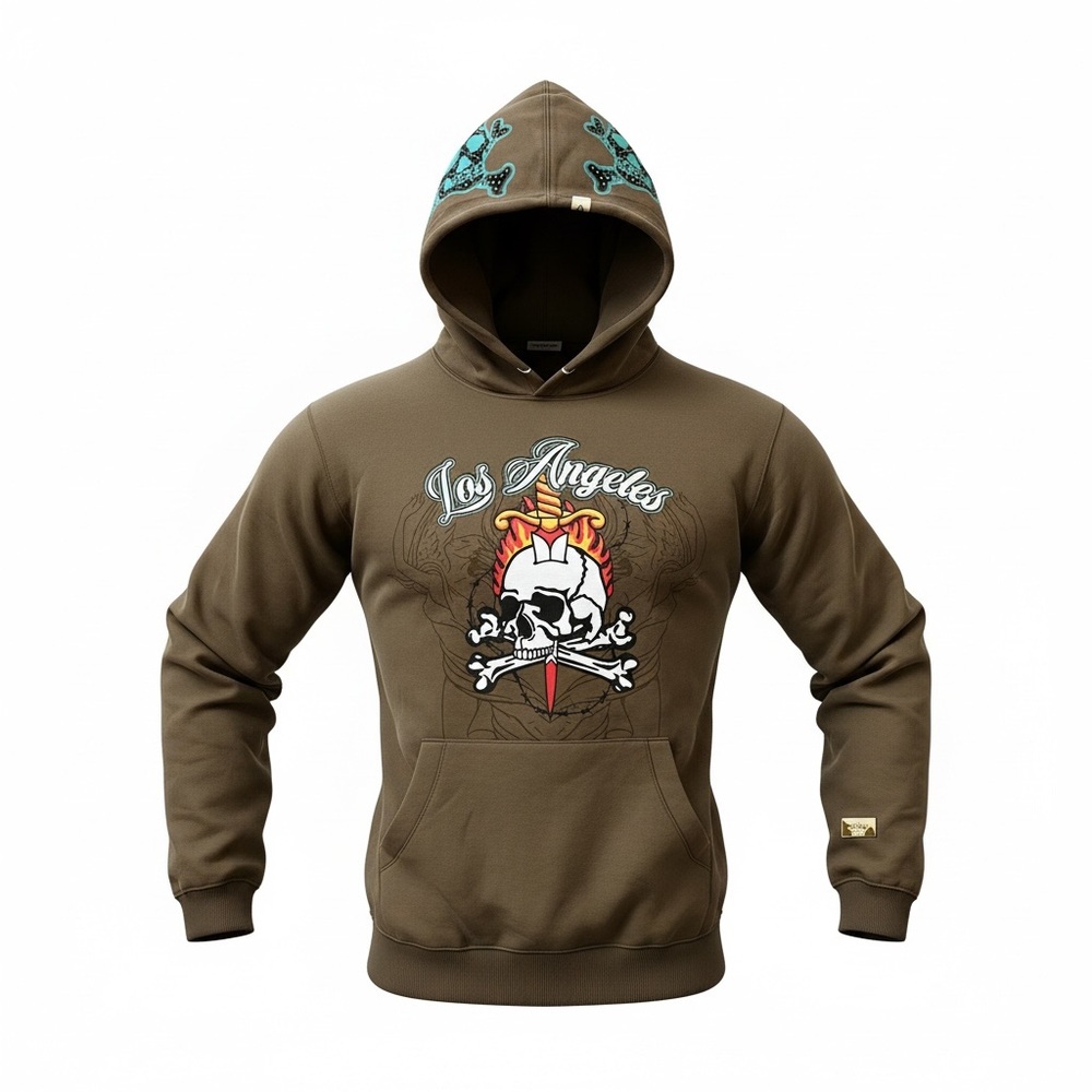 Watson Los Angeles Stone Gray Hoodie